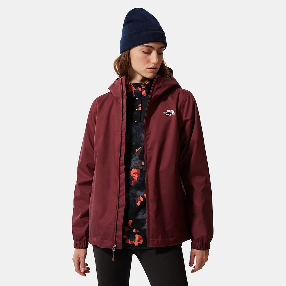 The North Face Hooded Jacket Womens Australia - The North Face Quest Red Hiking (WGL-648951)